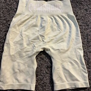 Gymshark Flex Cycling Shorts - Light Green Marl